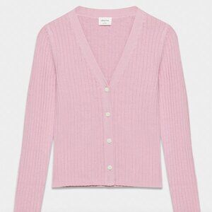 NWOT Wilfred Free Manila Cardigan Merino wool and cotton button-up , XS